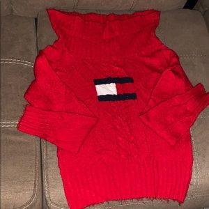 Tommy jeans EST. 1985 vintage sweater/crop top
